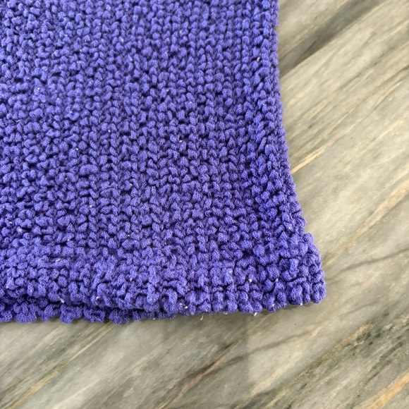 No Boundaries Vibrant Purple Periwinkle Super Stretchy Knit Top 90s Y2K - Picture 2 of 5